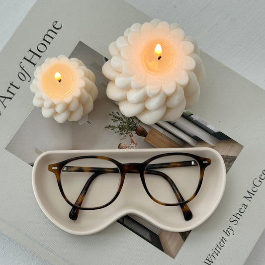 In The Shade - Cream Oval Eyewear Tray