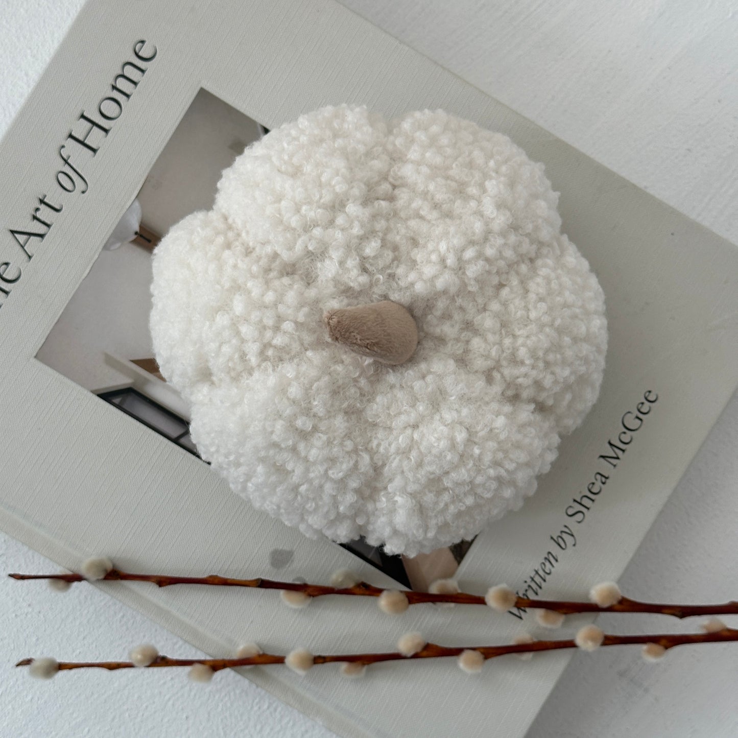 Sherpa White Pumpkin