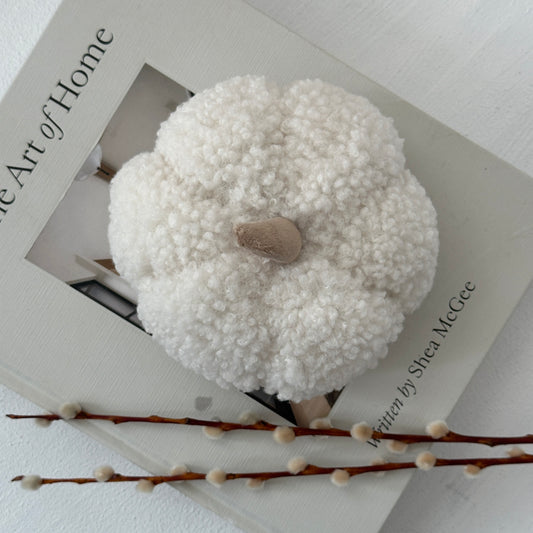 Sherpa White Pumpkin