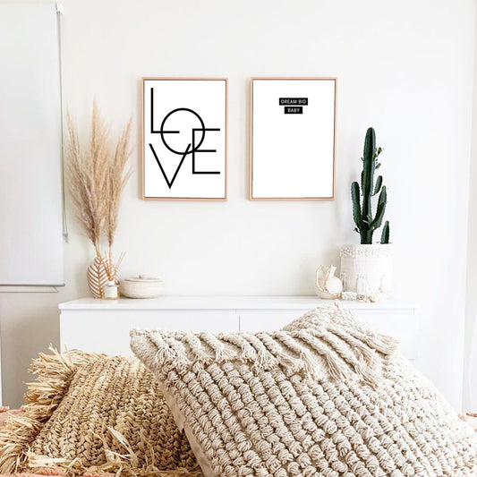 Love Typography Print