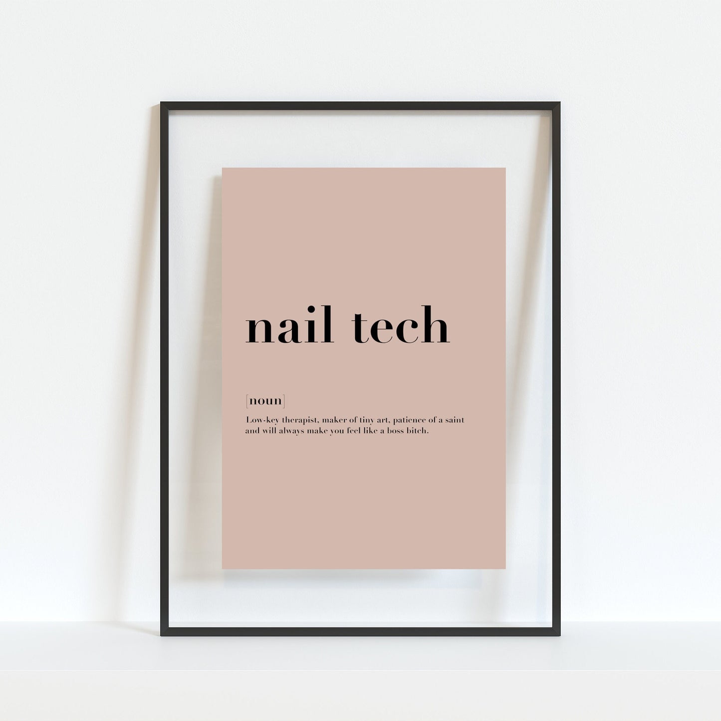 Nail Technician Definition Print