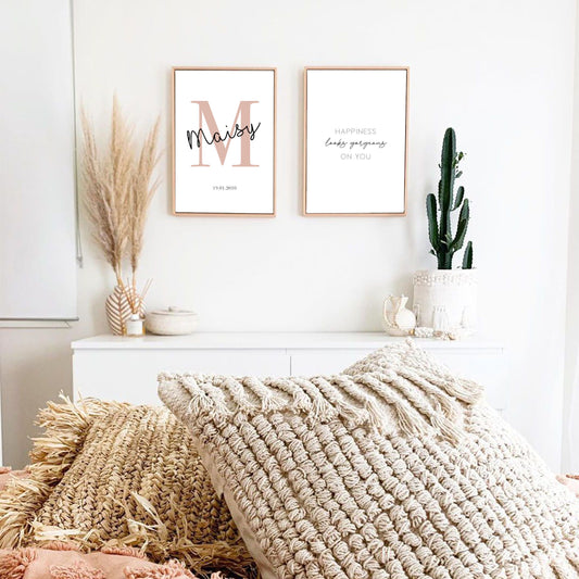 Happiness Looks Gorgeous On You Print