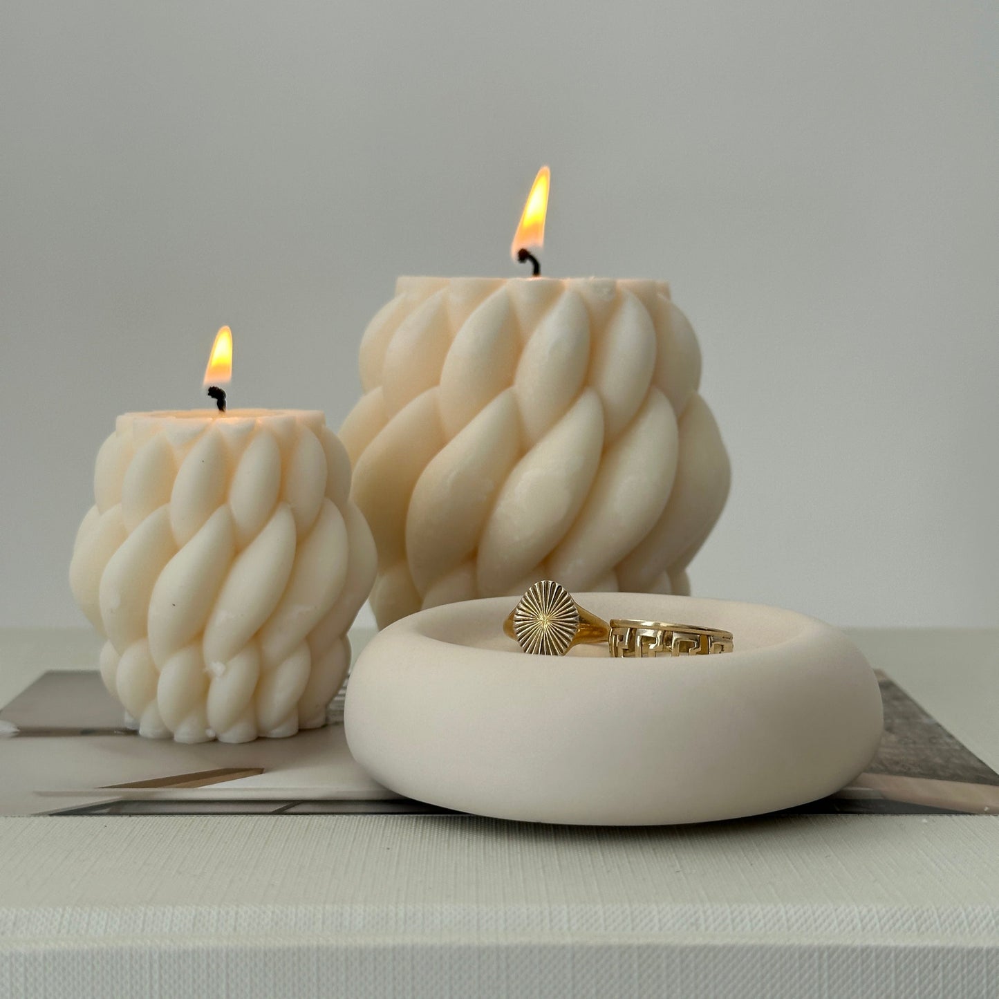 Seychelles - Cream Pebble Jewellery Tray