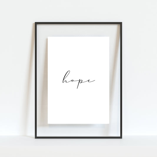 Hope Print