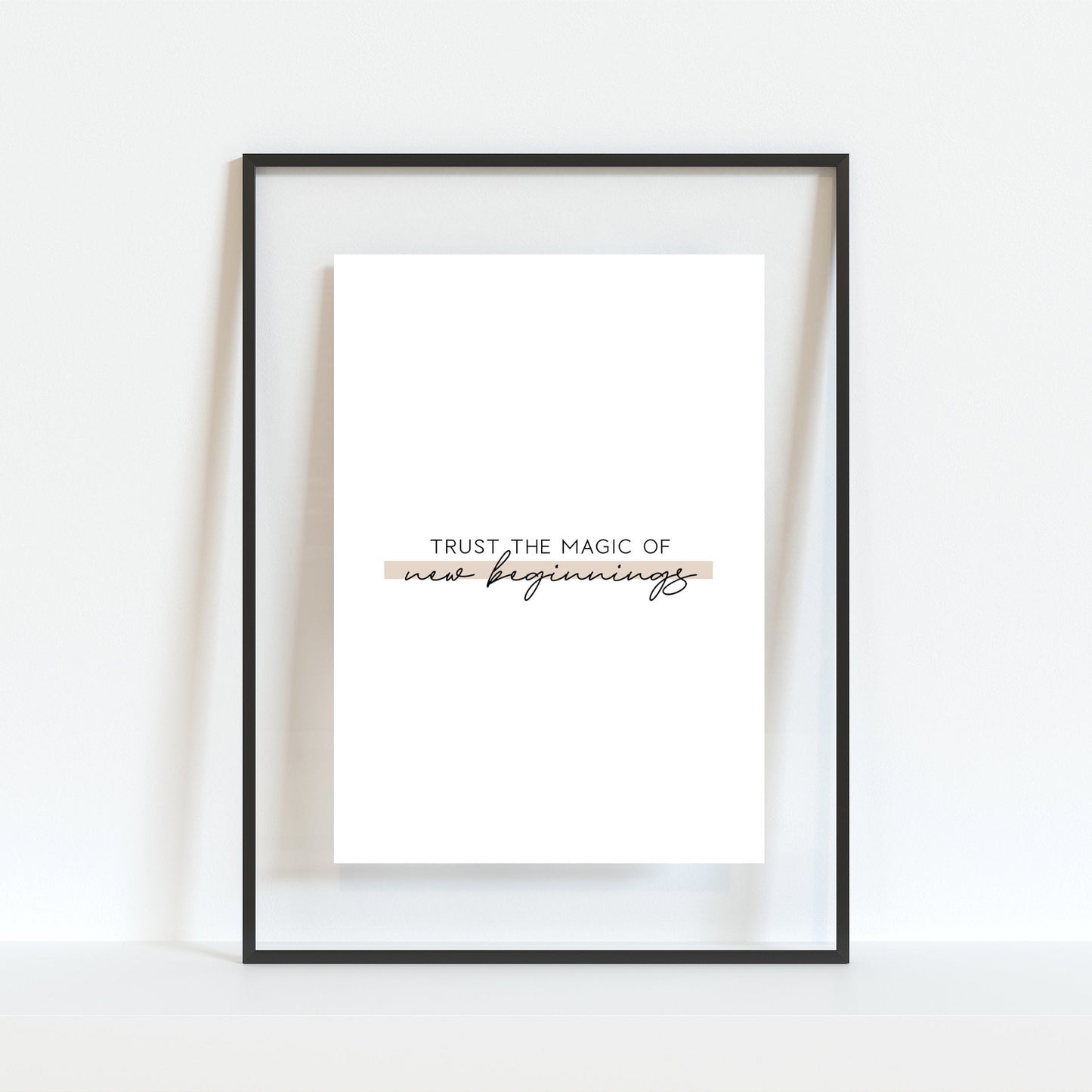 New Beginnings Print