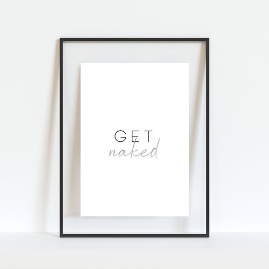 Get Naked Print