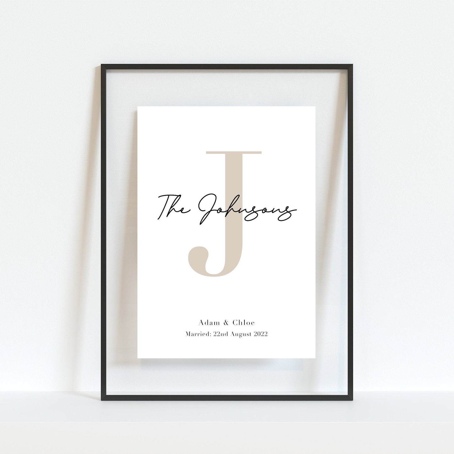 Wedding Personalised Print