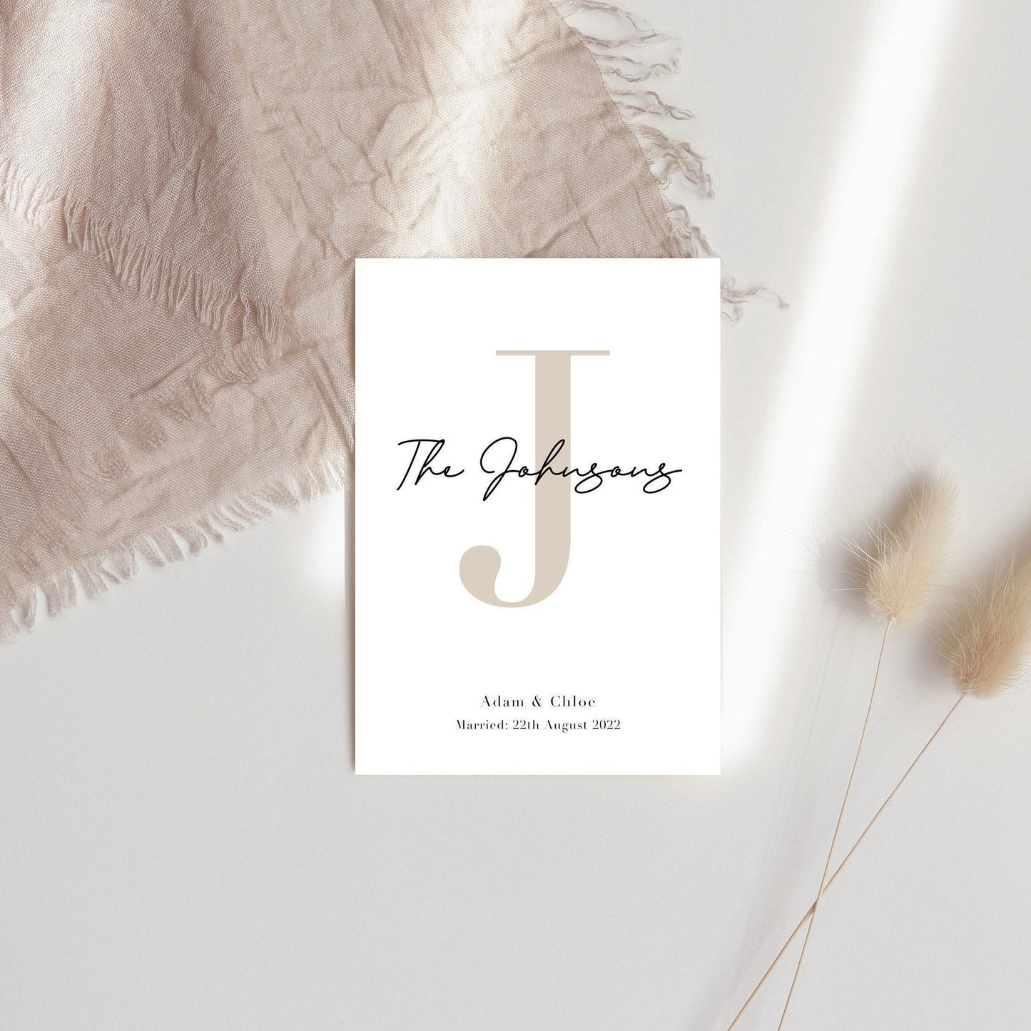 Wedding Personalised Print